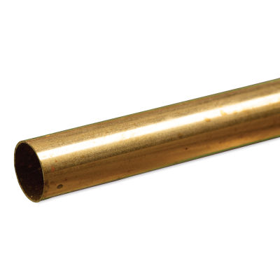 K&S Metal Tubing - Brass, Round, 19/32" Diameter, 12"
