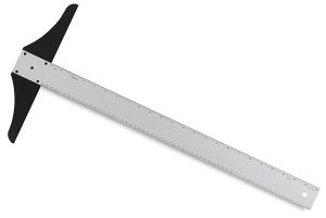 Steel Edge Point T-Square