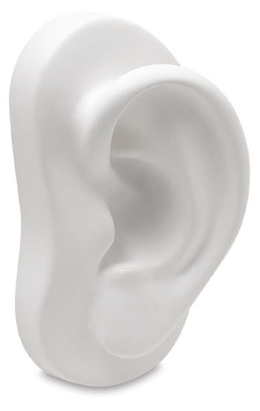 Large Face Parts - Closeup of Left Ear