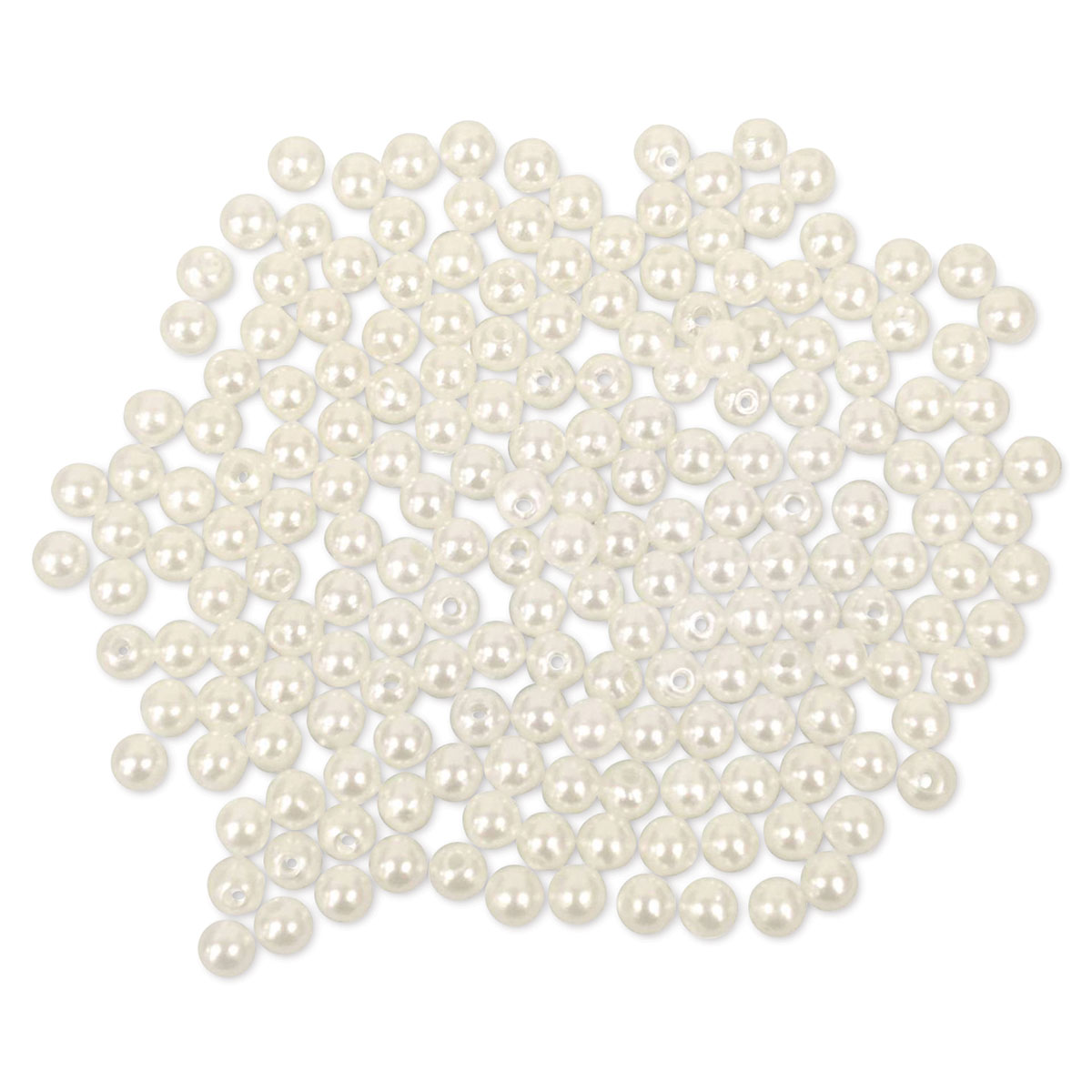 Craft Beads Pearls 6 Sizes/Pack