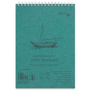 Open in modal - SMLT Art Wirebound Sketch Pad - 5-7/8" x 8-1/4", 70 Sheets