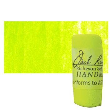 Open in modal - Richeson Soft Handrolled Pastel - Green G1, pastel and swatch