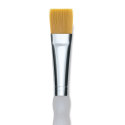 Royal & Langnickel Soft Grip Golden Taklon Brush - Bright, Long Handle, Size