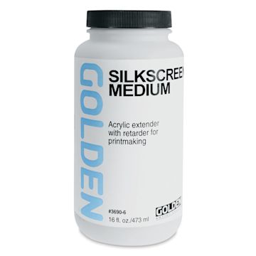 Open in modal - Golden Silkscreen Medium, 16 oz jar
