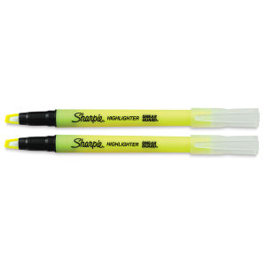 Sharpie Clear View Highlighters - Set of 2, Yellow, Stick Style