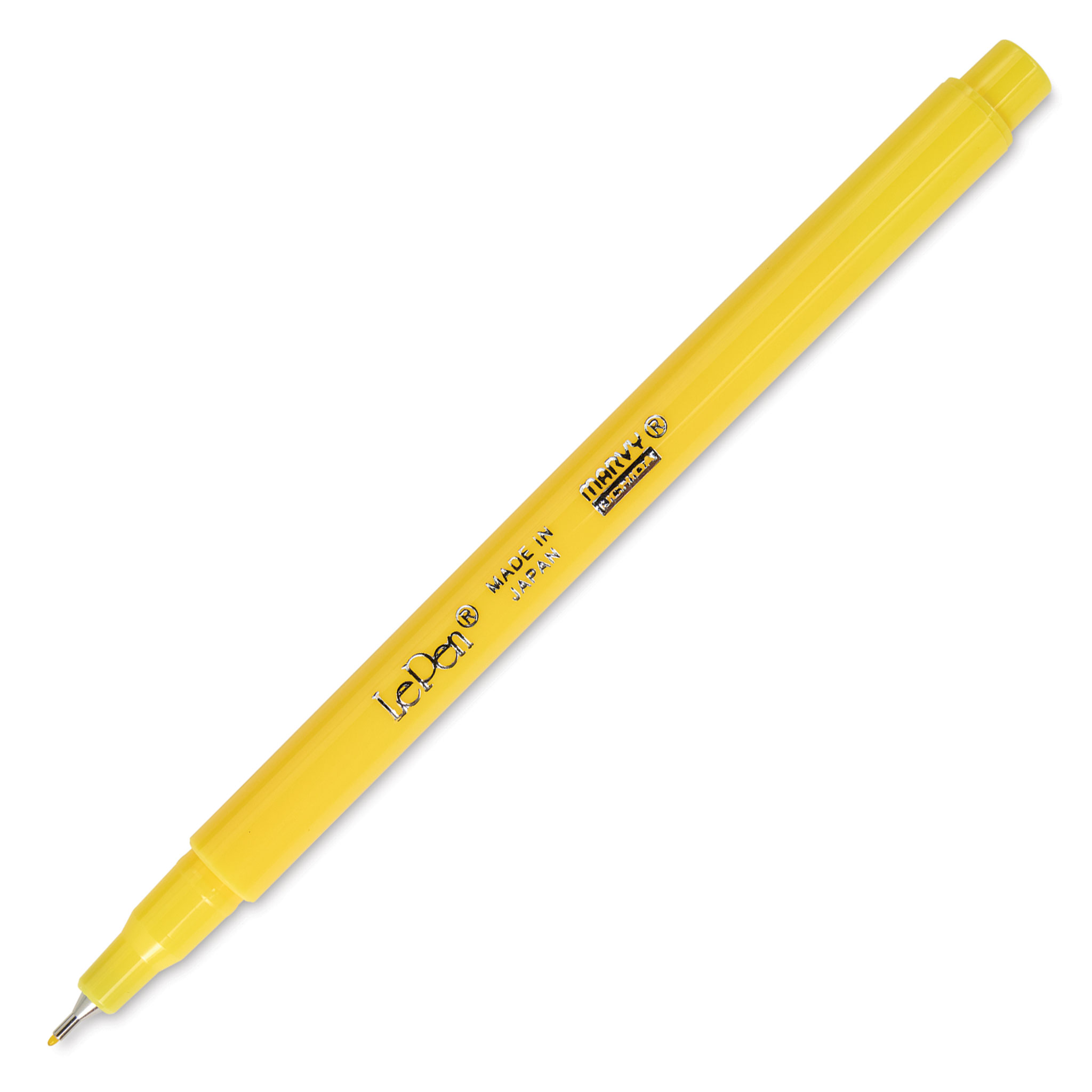 Marvy Uchida LePen Fine Line Marker - Yellow | BLICK Art Materials