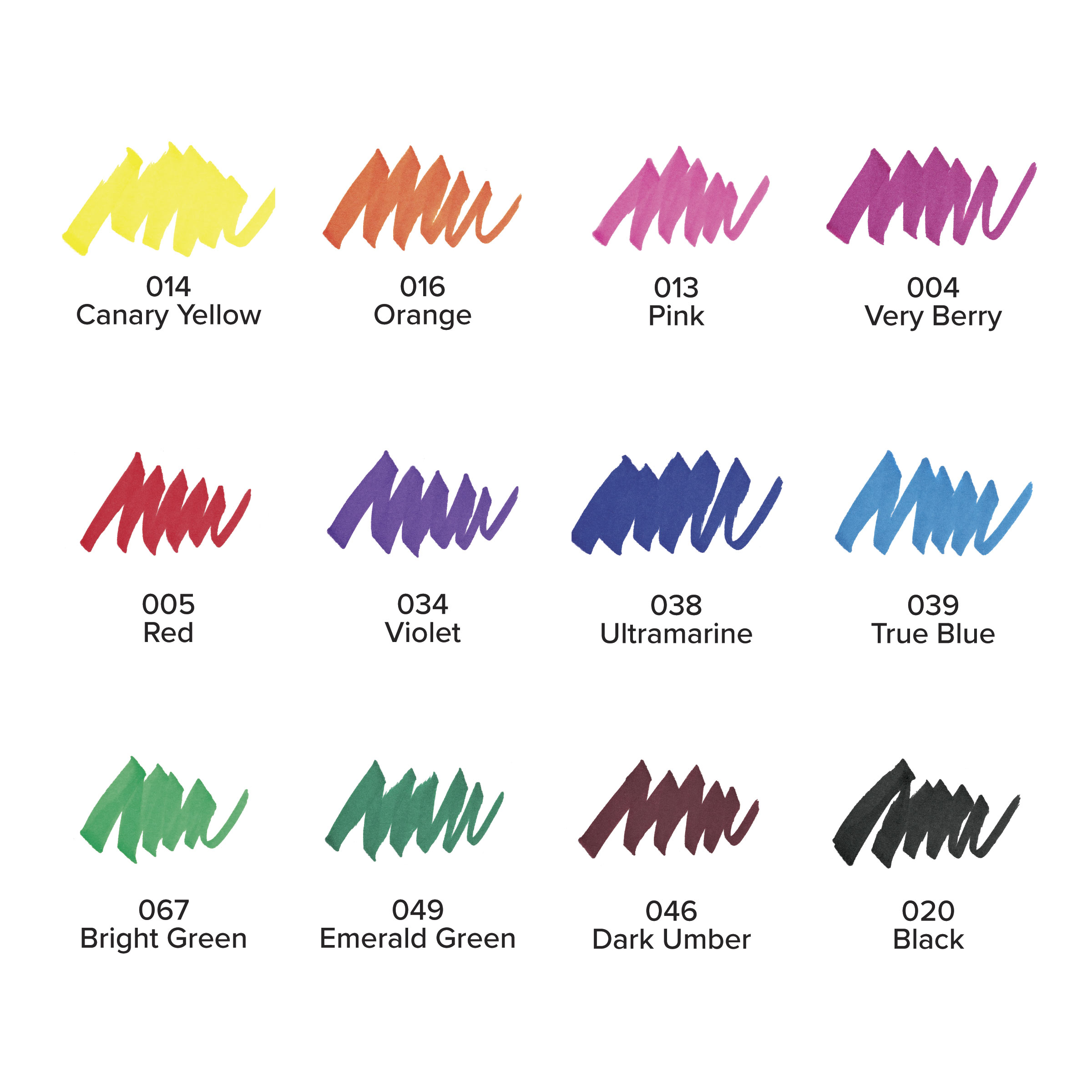 COLOUR BLIND　LLOYD STUBBER　ロイド・スタバー Blick Studio Double-Ended Alcohol Art Markers - Assorted