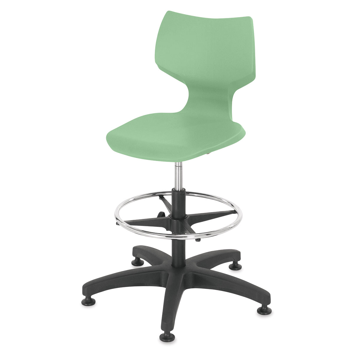 Smith System Flavors Adjustable Stool - Mint, with Gliders
