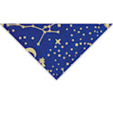 Screenprinted Lokta Paper - Constellations, Blue and Gold