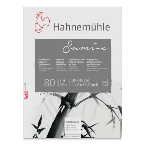 Hahnemuhle Sumi e Paper Pad 12 16 20 Sheets BLICK Art Materials Hahnemuhle sumi e paper pad 12 16 20 sheets blick art materials