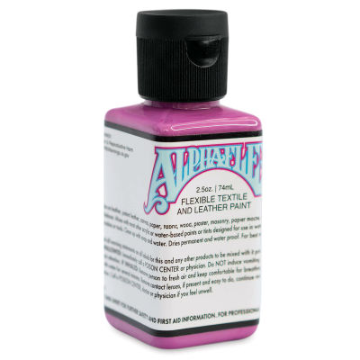 Alpha6 AlphaFlex Textile and Leather Paint - Fuchsia, 74 ml, Bottle