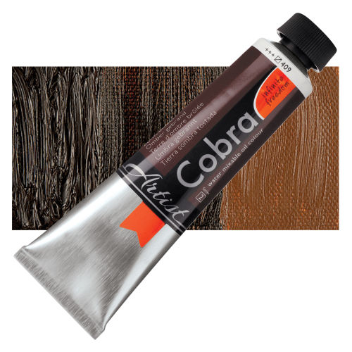 Cobra Water Mixable Oil Color 40ml Primary Cyan