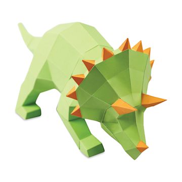Open in modal - Papercraft World 3D Papercraft DIY Lamp Shade - Triceratops