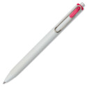 Uni-Ball One Retractable Gel Pen - Pink, 0.7 mm