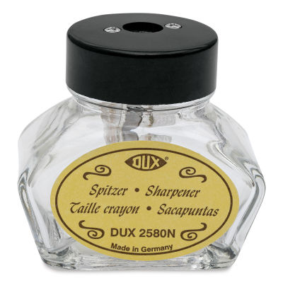 Dux Glass Inkwell Sharpener - Clear
