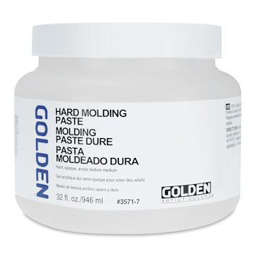 Open in modal - Golden Hard Molding Paste Medium - 32 oz jar