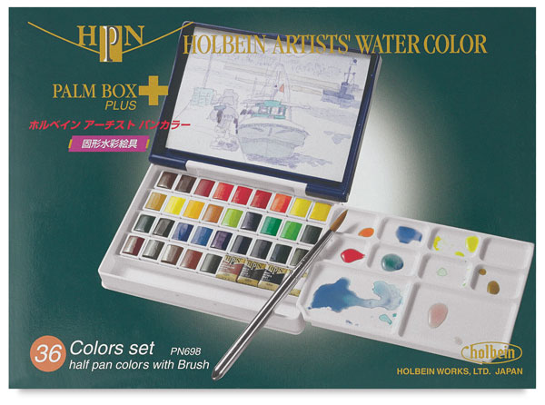 Holbein Removable Watercolor Pans 5 Pack Large