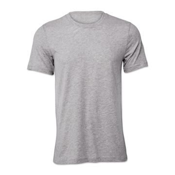 Open in modal - Bella Canvas Unisex T-shirt - Athletic Heather, Large - front