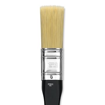 Open in modal - Liquitex Freestyle Brush - Universal Flat, Short Handle, Size 1, close-up