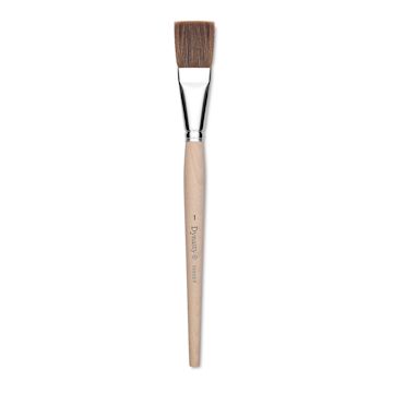 Open in modal - Dynasty Faux Camel Watercolor Brush - Flat, Size 1