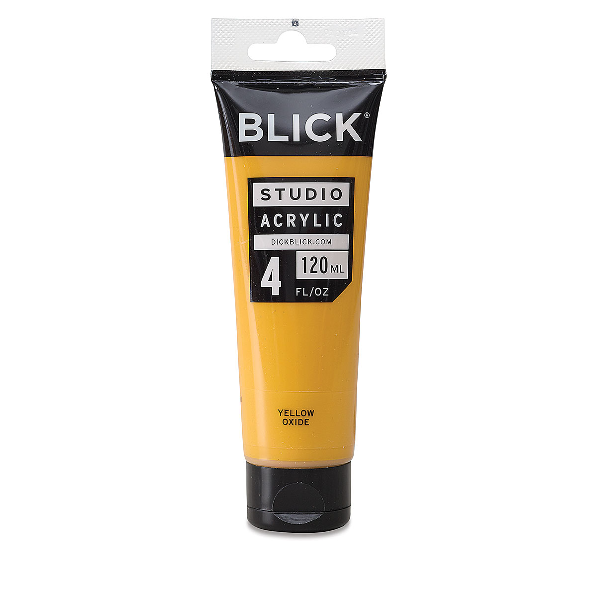 Blick Studio Acrylics - Mars Black, 4 oz Tube