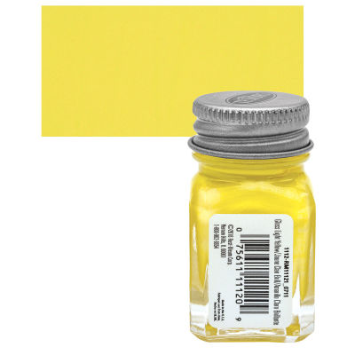 Testors Enamel Paint - Light Yellow, 1/4 oz bottle