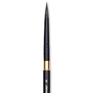 Silver Brush Black Velvet Voyage Brush - Travel Round, Size 8