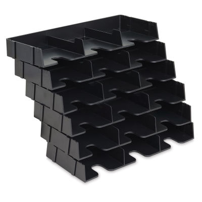 Spectrum Noir Ink Pad Storage System - 6 trays stacked in staggered tiers
