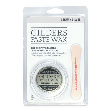 Gilders Paste Wax - 30 ml, German Silver