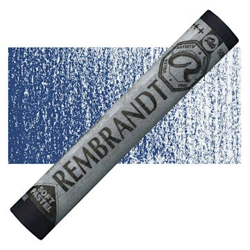 Open in modal - Rembrandt Soft Pastel - Prussian Blue 508.2 pastel and swatch