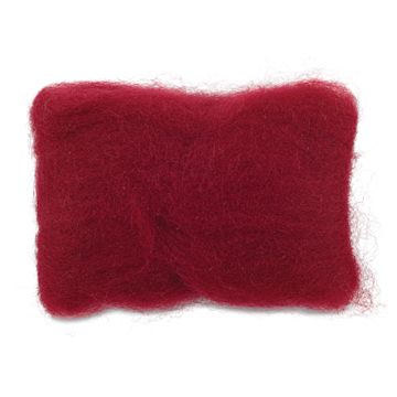Open in modal - Wistyria Editions 100% Wool Roving - Cherry, 14"