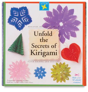 Unfold the Secrets of Kirigami - Front of package shown
