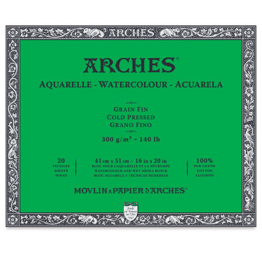 Arches Watercolor Block - 7