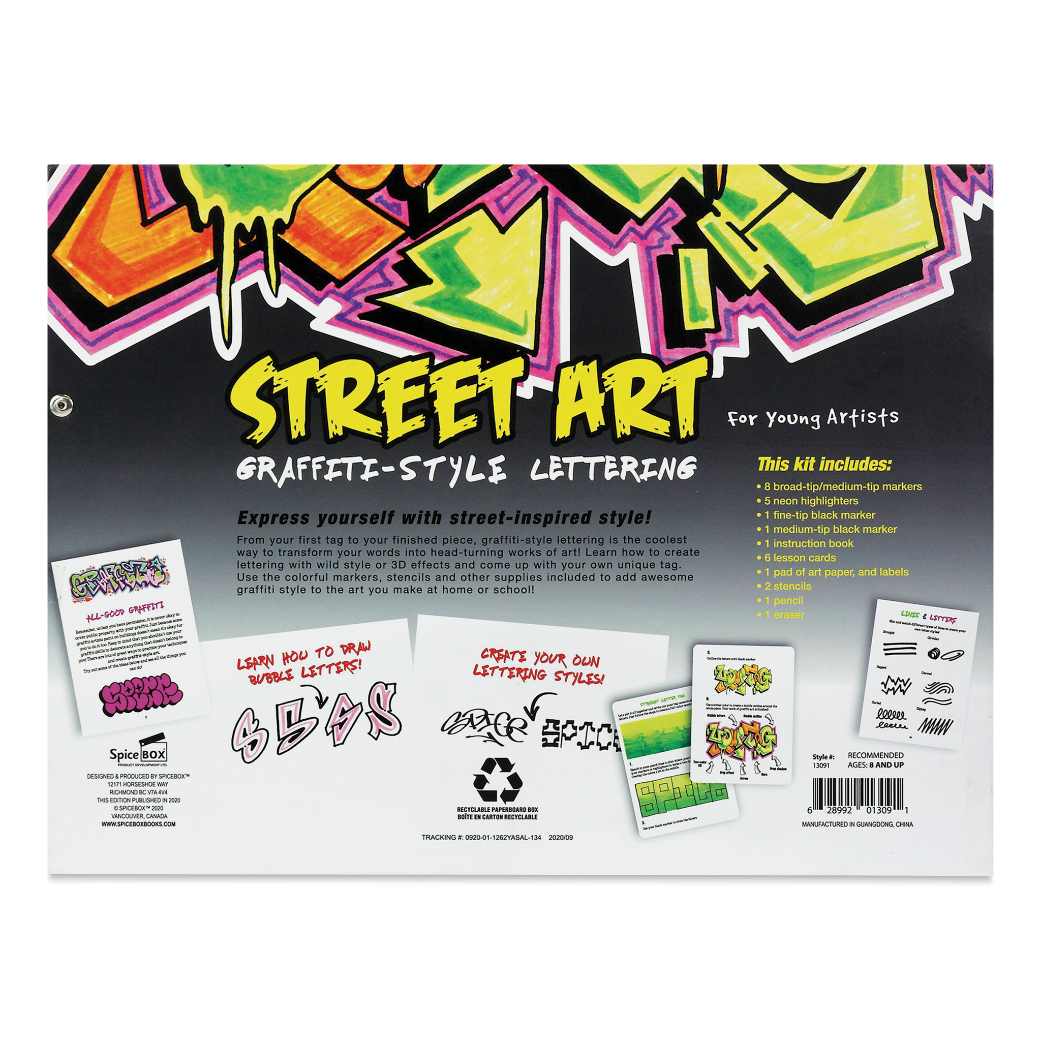 SpiceBox Street Art for Young Artists Kit