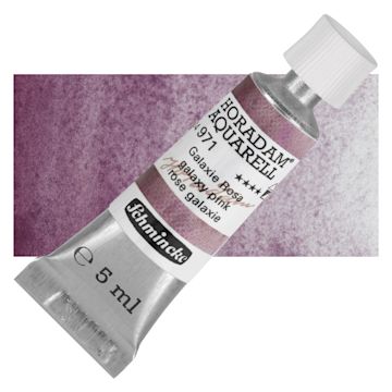 Open in modal - Schmincke Horadam Aquarell Artist Watercolor - Galaxy Pink, 15 ml, Tube and swatch