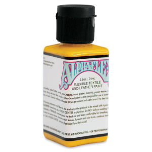Alpha6 AlphaFlex Textile and Leather Paint - Dark Yellow, 74 ml, Bottle