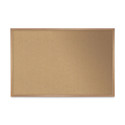 Ghent Open-Face Cork Board - 6 ft x 4 ft, Wood Frame