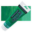 Daler-Rowney Graduate Acrylics - Emerald, 120 ml tube