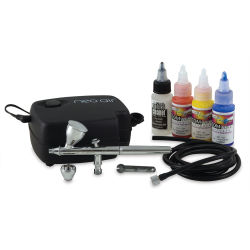 
Neo Gravity-Feed Airbrushing Kit  Inside of Package