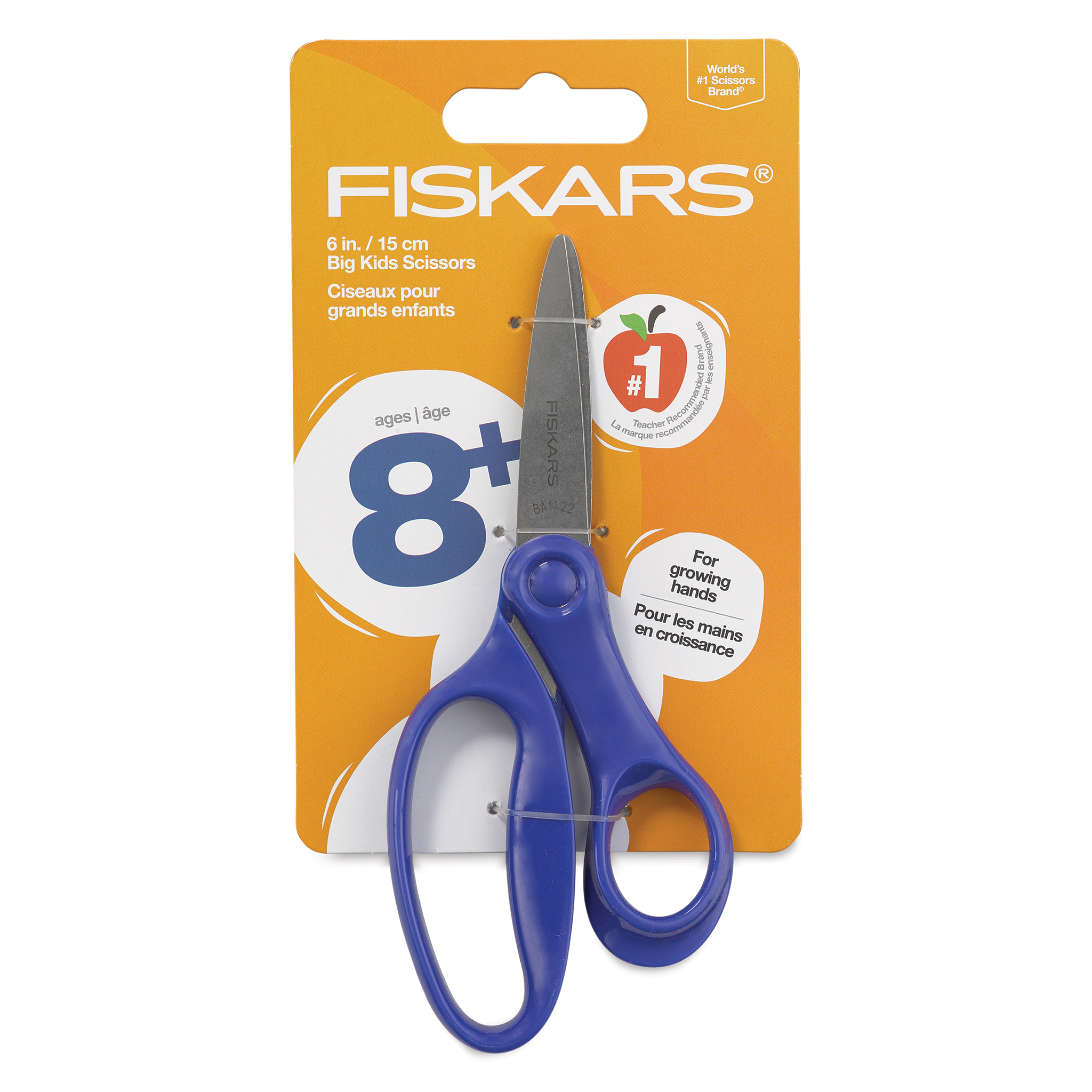Fiskars Big Kids Scissors, Size: 6 in