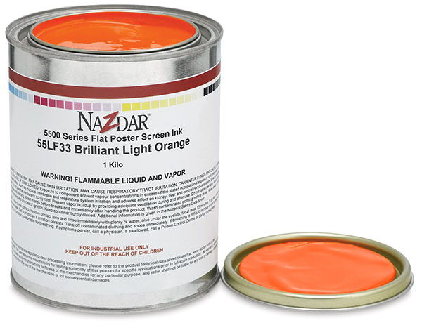 Nazdar 5500 Series Flat Poster Screen Ink | BLICK Art Materials