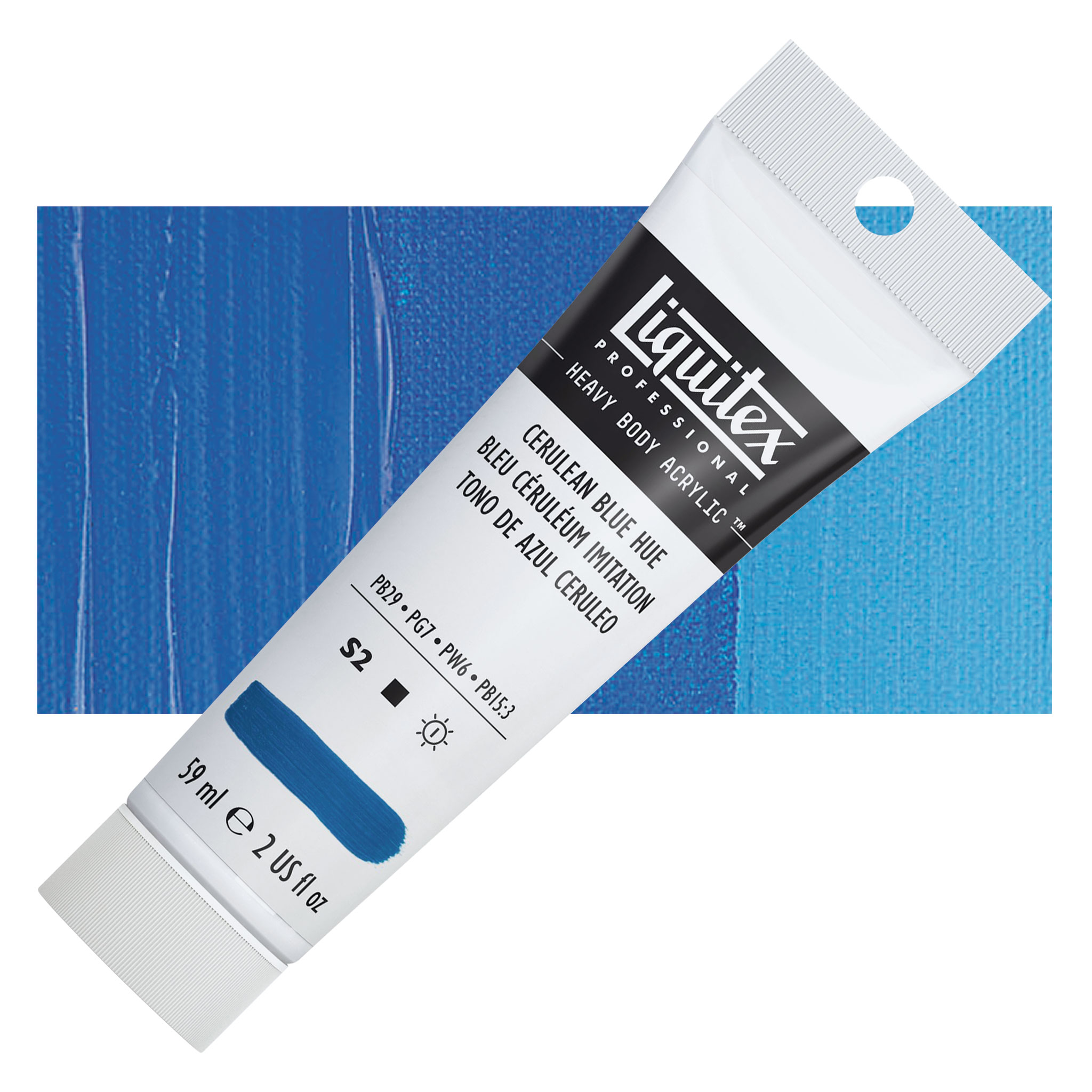 Professional Heavy Body Acrylic - Cerulean Blue – Liquitex