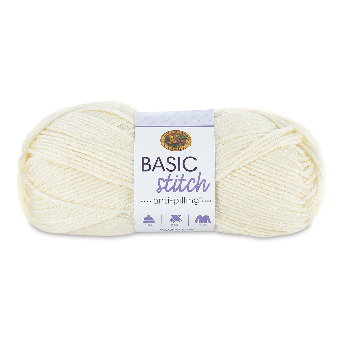 Lion Brand Basic Stitch Anti-Pilling Yarn-Silver Heather
