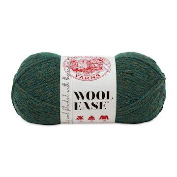 Open in modal - Lion Brand Wool-Ease Yarn - Forest Heather