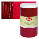 Utrecht Studio Series Acrylic Paint - Permanent Alizarin Crimson, 946 ml jar