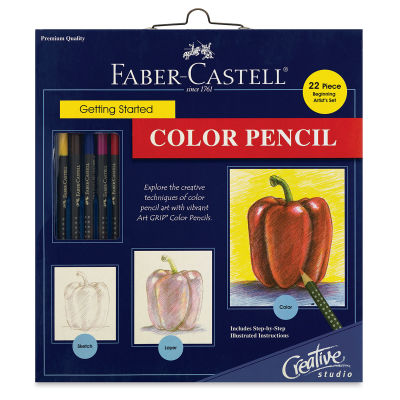 Faber-Castell Creative Studio Getting Started Colored Pencil Set
