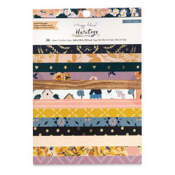 American Crafts Paper Pad - Heritage, 6" x 8", 24 Sheets