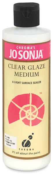 Jo Sonja Clear Glazing Medium - Front of bottle
