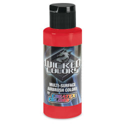 Createx Wicked Colors Airbrush Color - 2 oz, Detail Scarlet