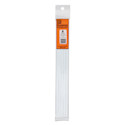 Plastruct Plastic Square Strip - Pkg of 5, 0.25" H × 0.25" W × 10" L
